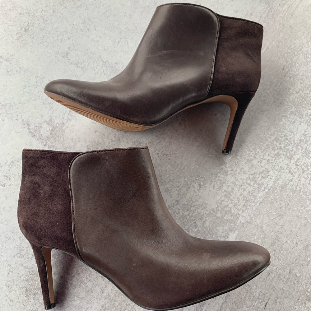 Nine West Brown Booties